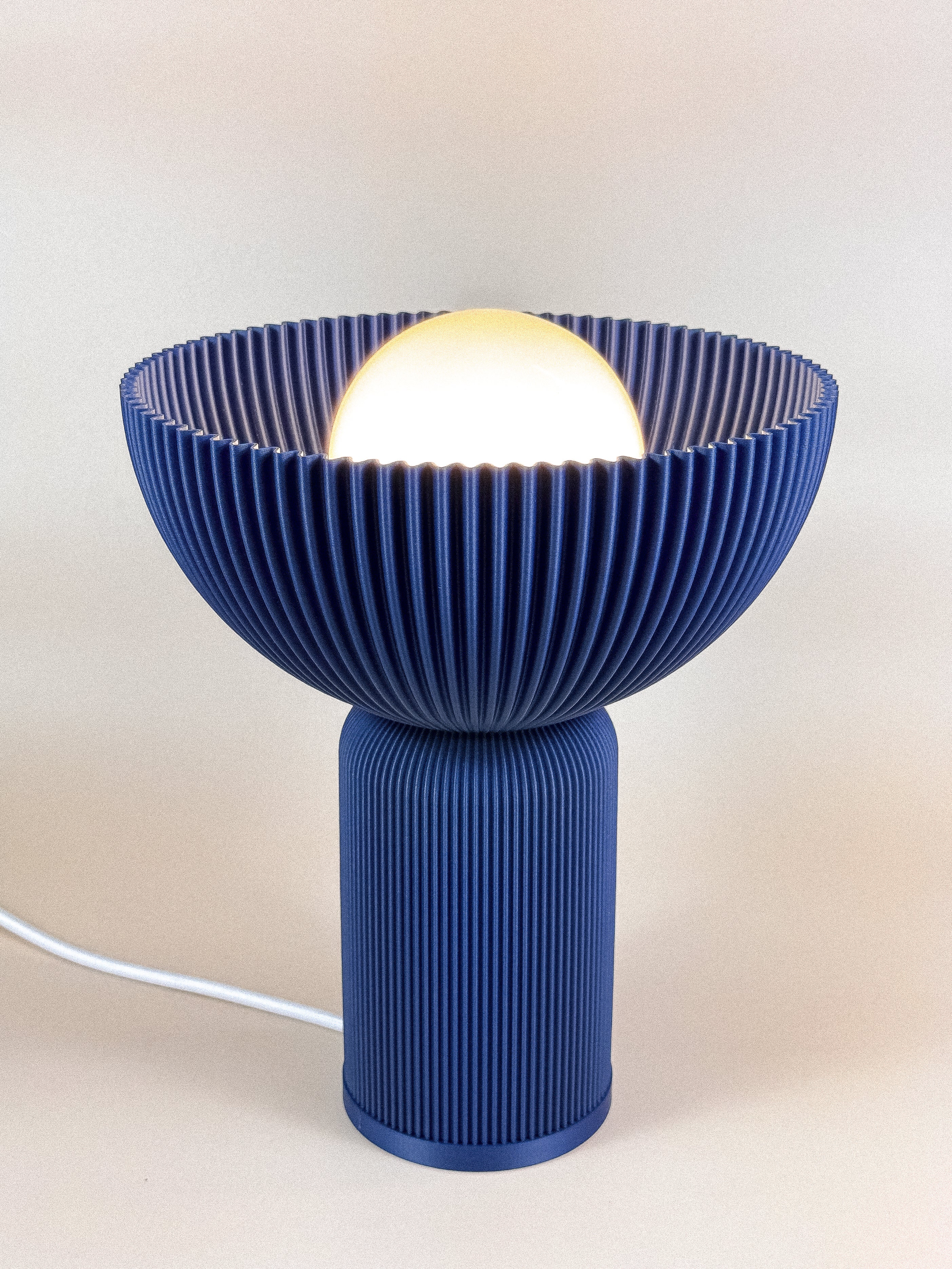 Lampe Perl Bleu