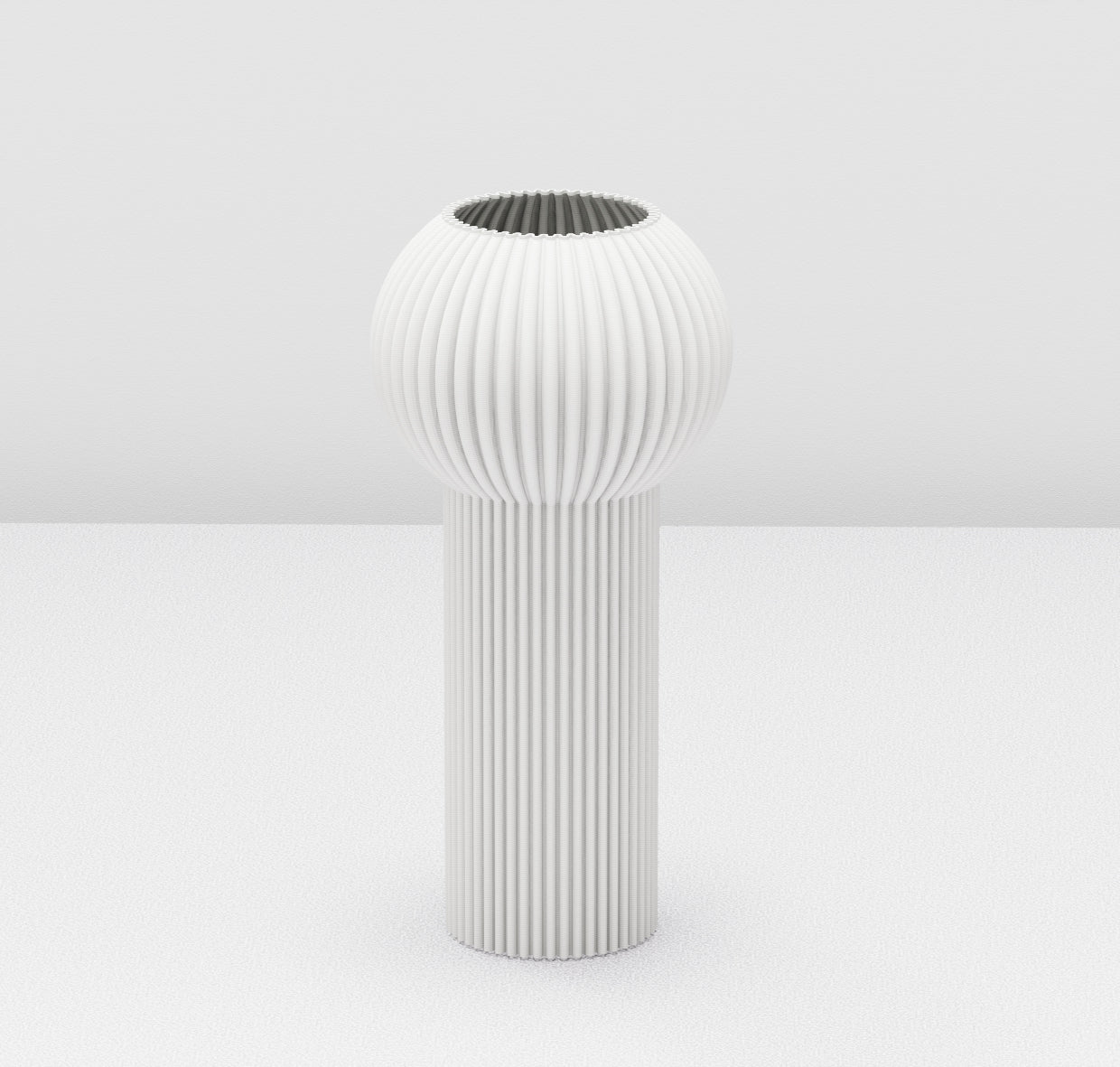 Vase Glo Blanc