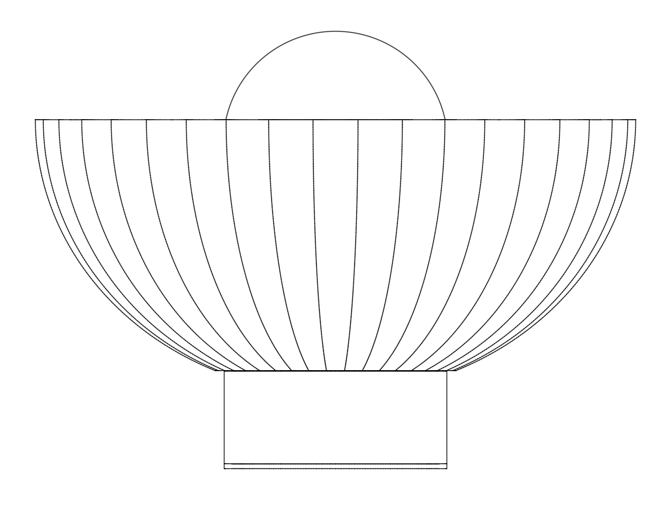Lampe Kova Cobalt