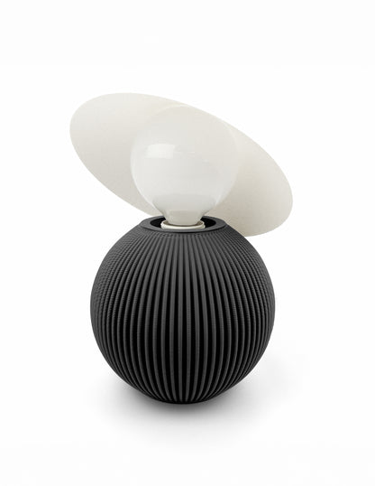 Lampe Dam Noir