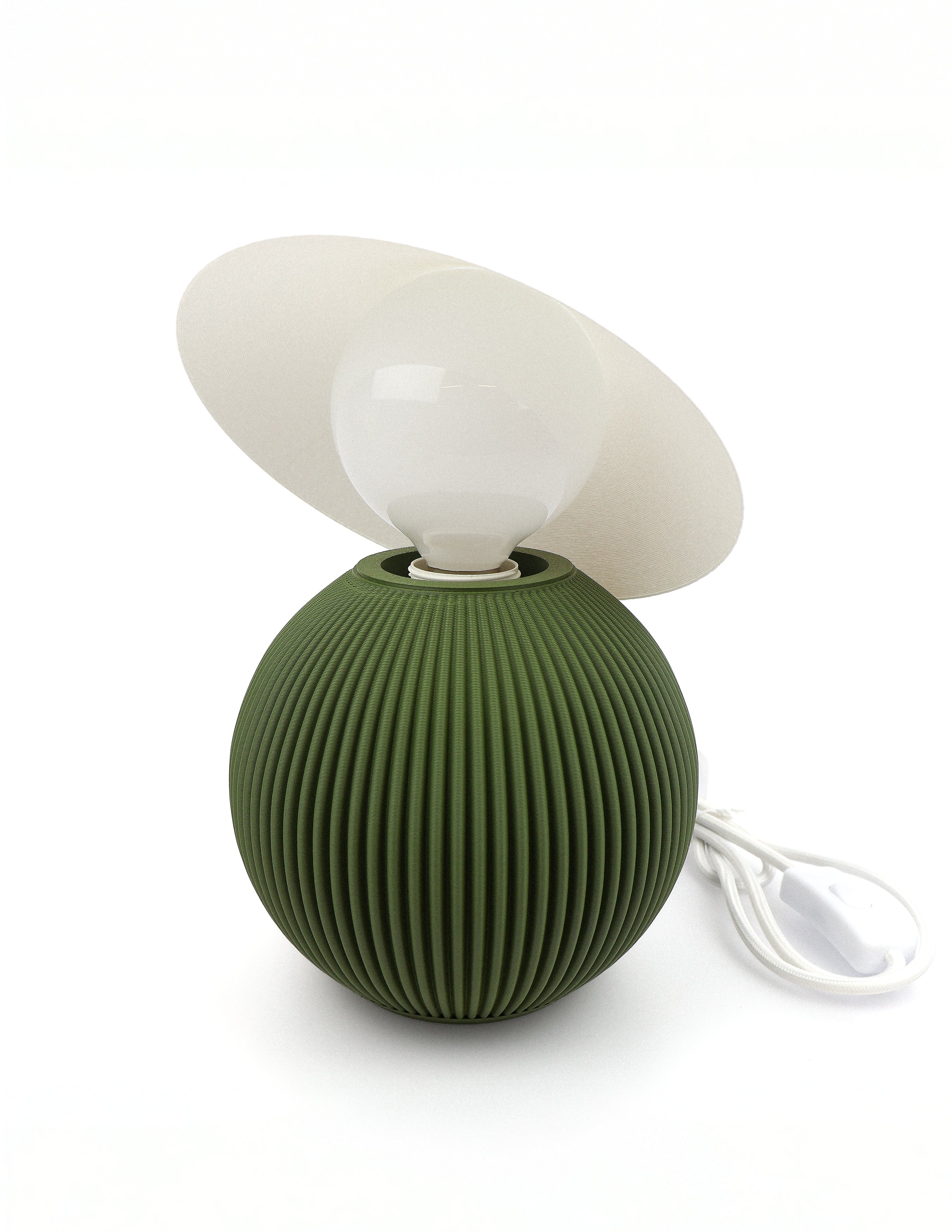 Lampe Dam Vert