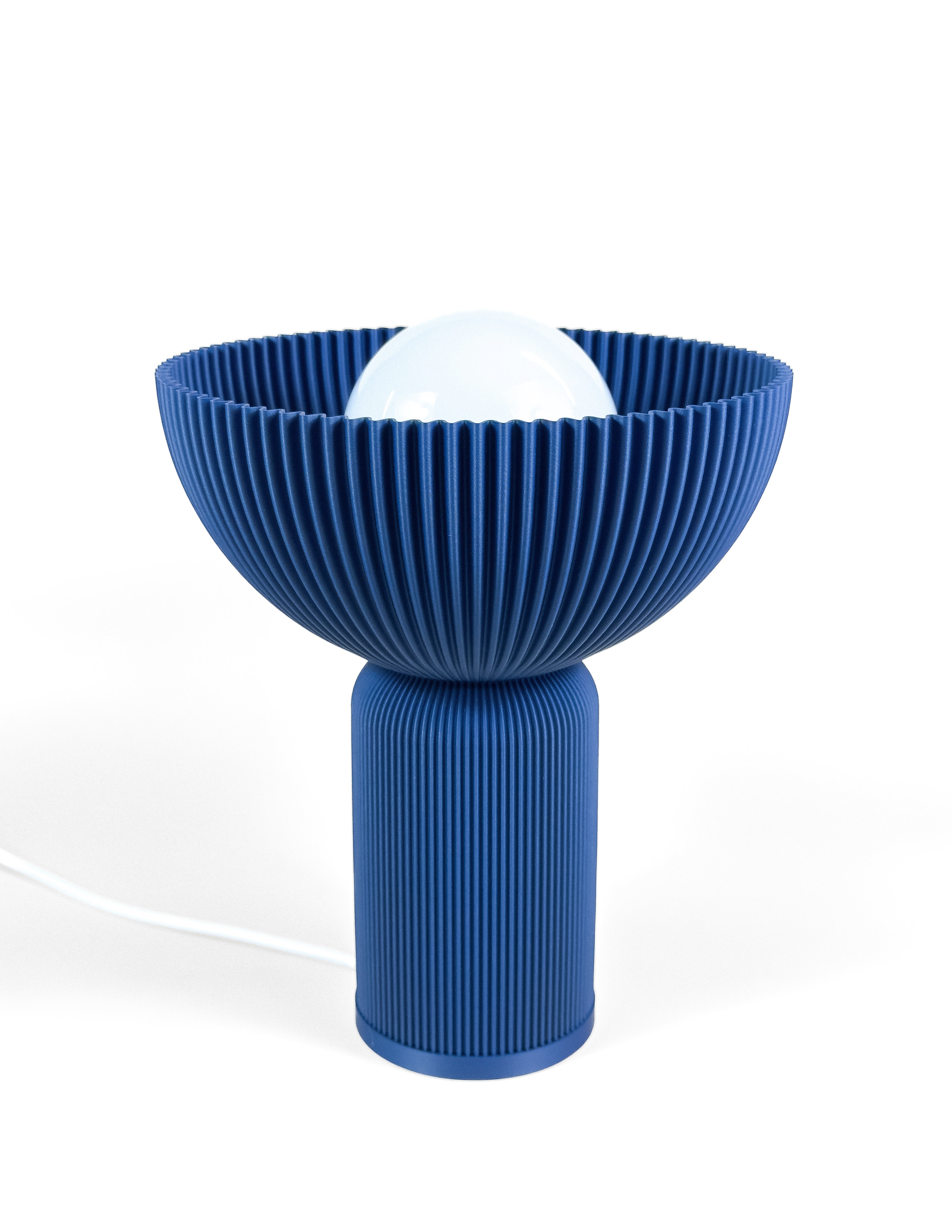Lampe Perl Bleu