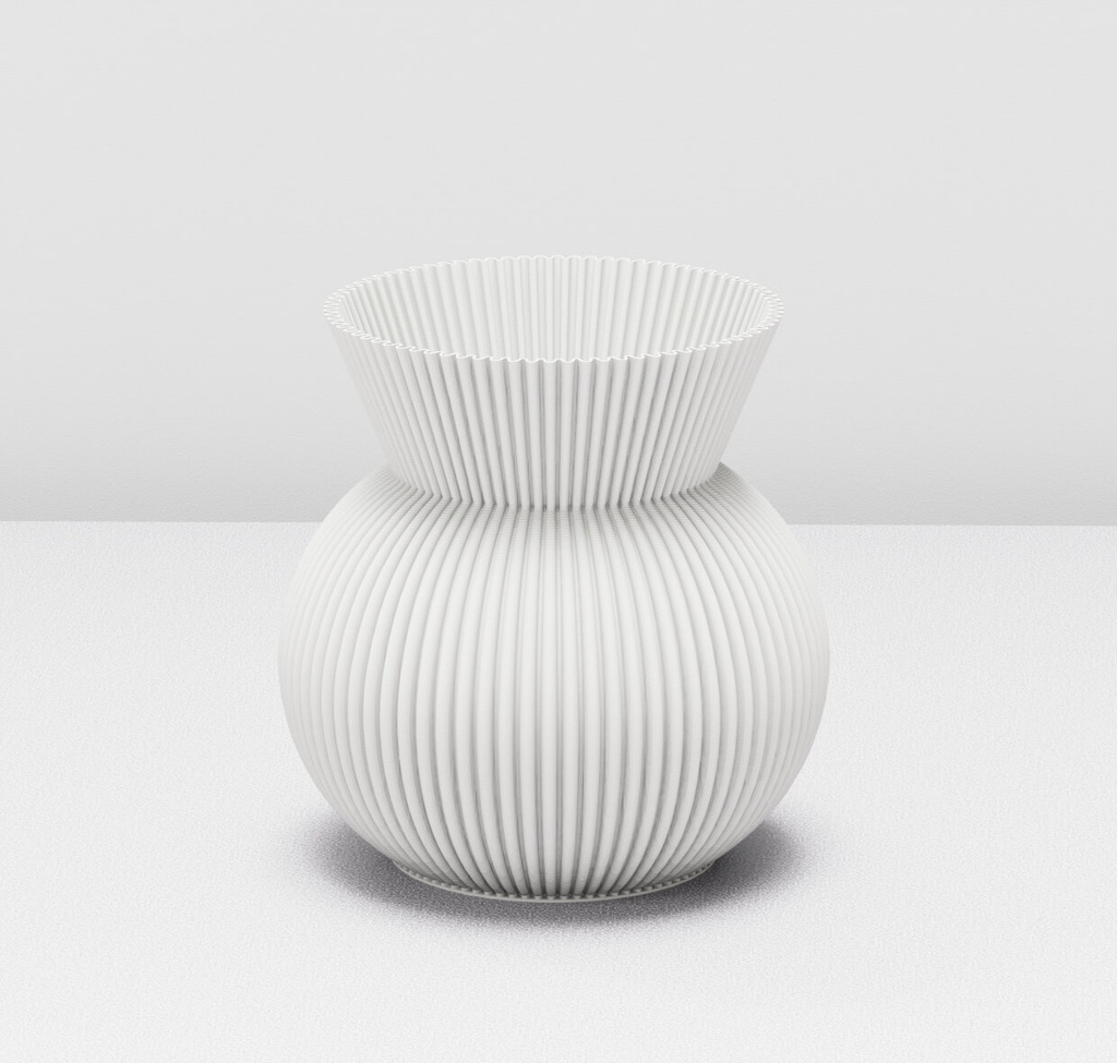 Jad Vase - Blanc