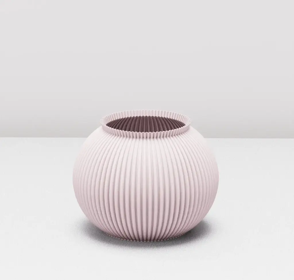 Vase Ron Rose