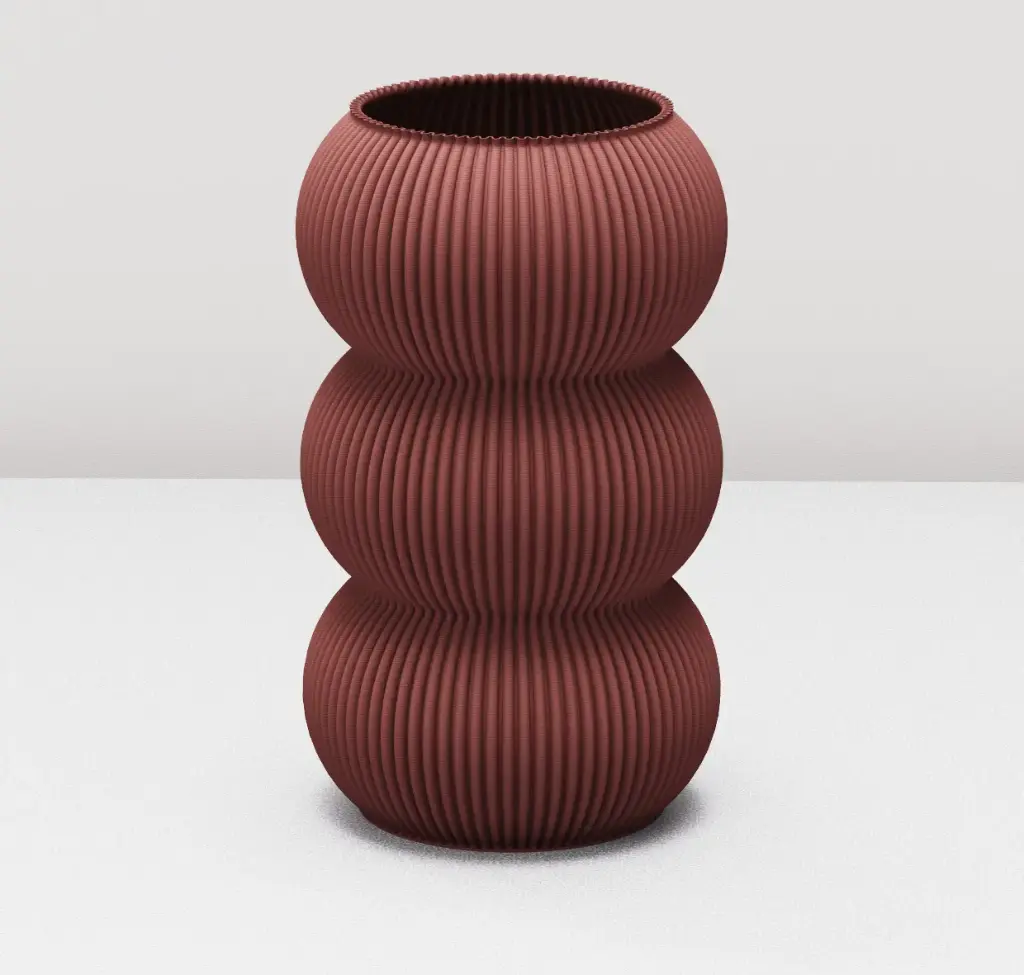 Vase Ambi Rouge