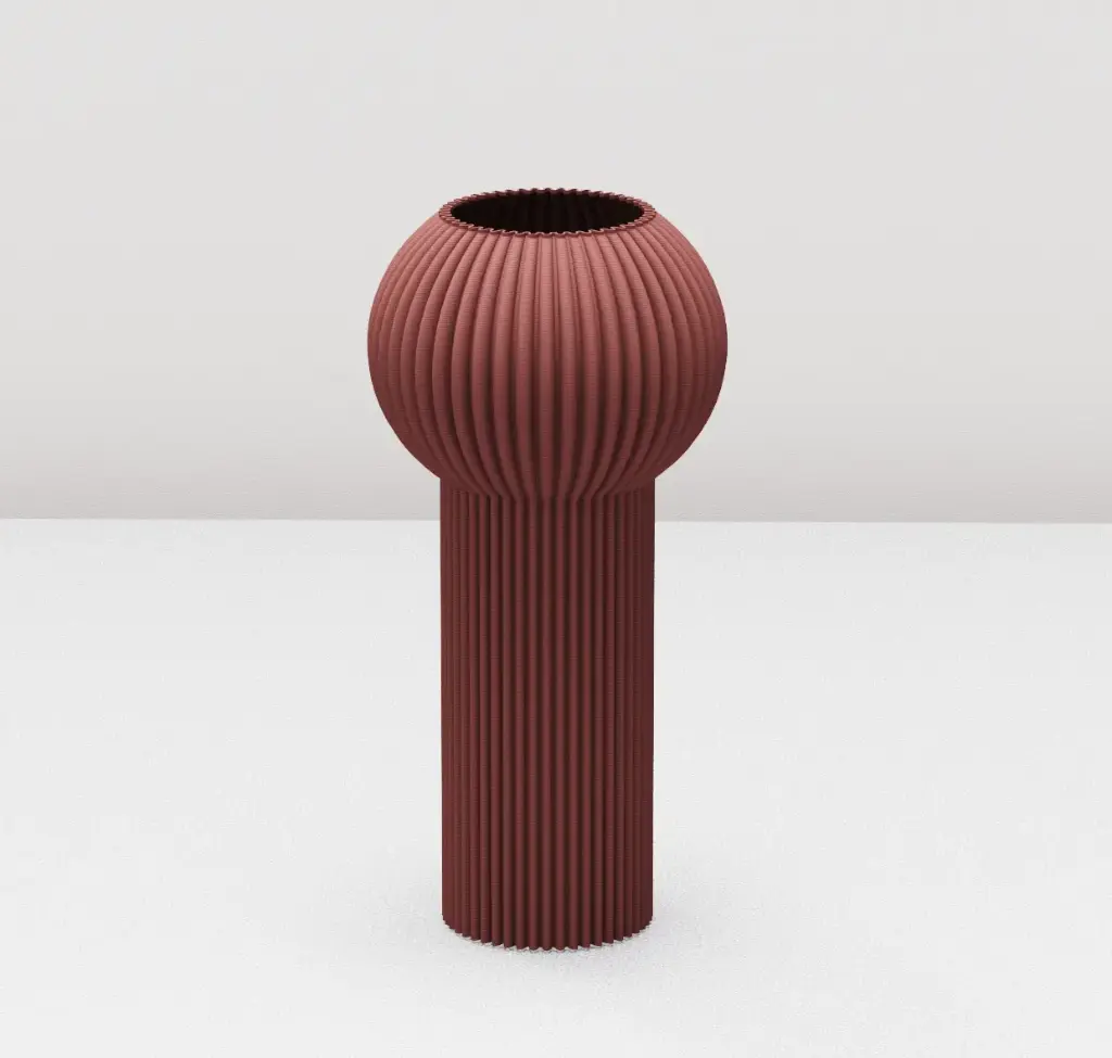 Vase Glo Rouge