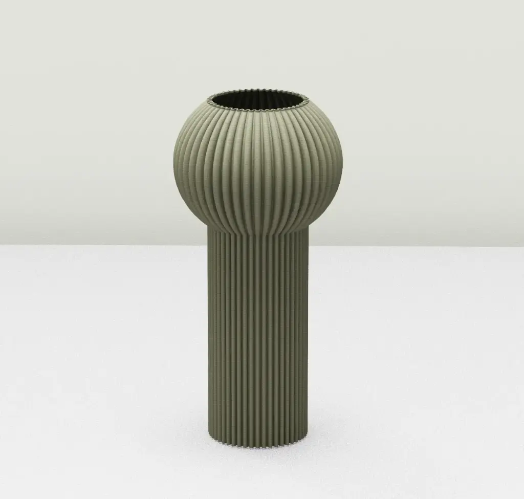 Vase Glo Vert