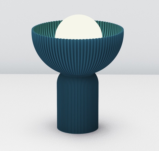 [LMP-PERL-BLE] Lampe Perl Bleu