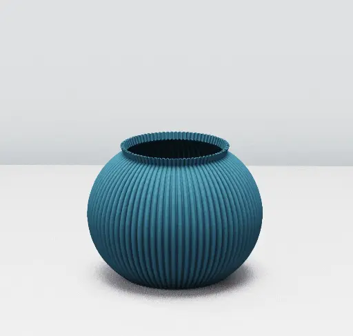 [VAS-RON-BLE] Vase Ron Bleu