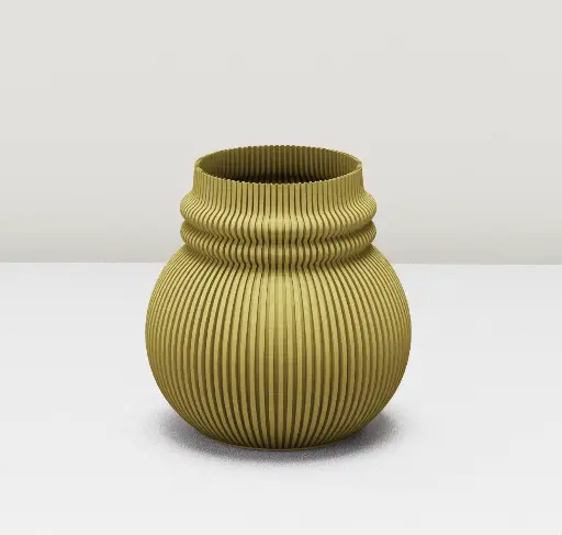 [VAS-BOB-MOU] Vase Bob Moutarde