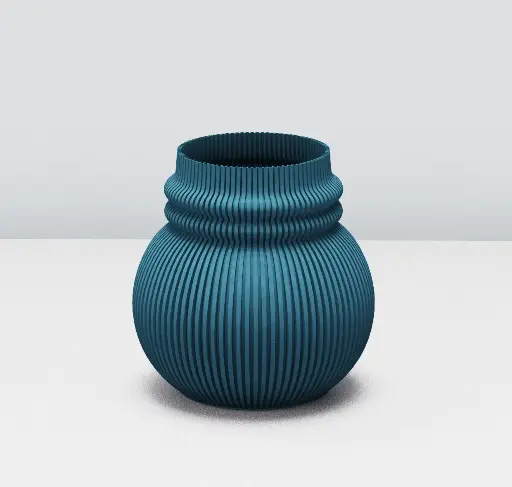 [VAS-BOB-BLE] Vase Bob Bleu