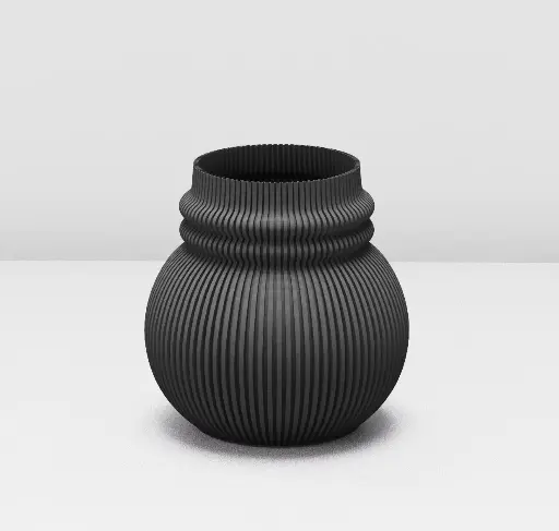 [VAS-BOB-NOI] Vase Bob Noir