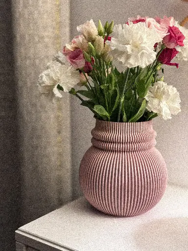[VAS-BOB-ROS] Vase Bob Rose