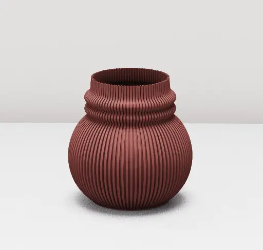 [VAS-BOB-ROU] Vase Bob Rouge