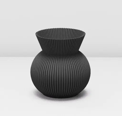 [VAS-JAD-NOI] Vase Jad Noir