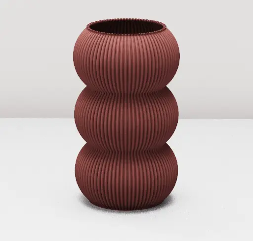 [VAS-AMBI-ROU] Vase Ambi Rouge