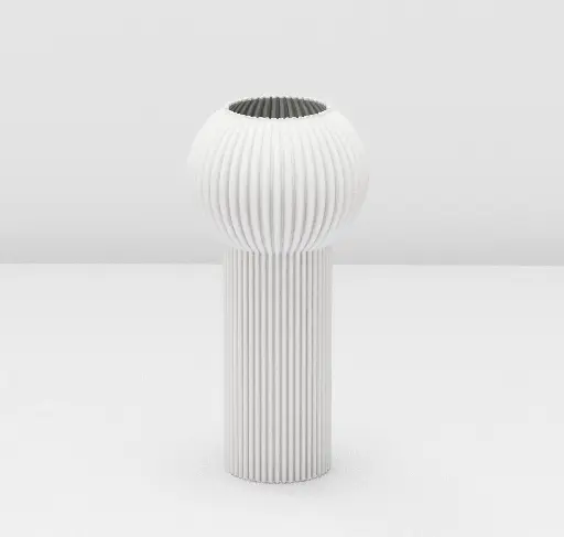 [VAS-GLO-BLA] Vase Glo Blanc
