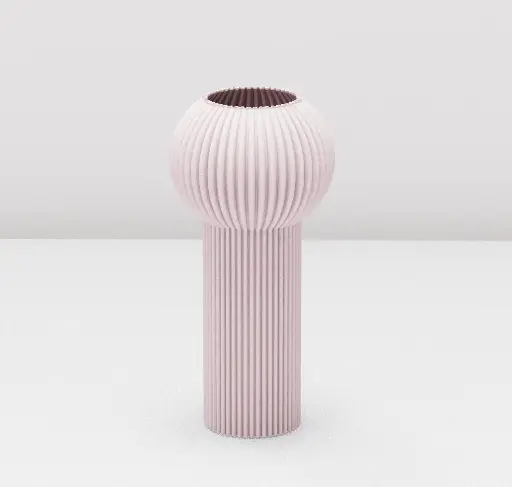 [VAS-GLO-ROS] Vase Glo Rose